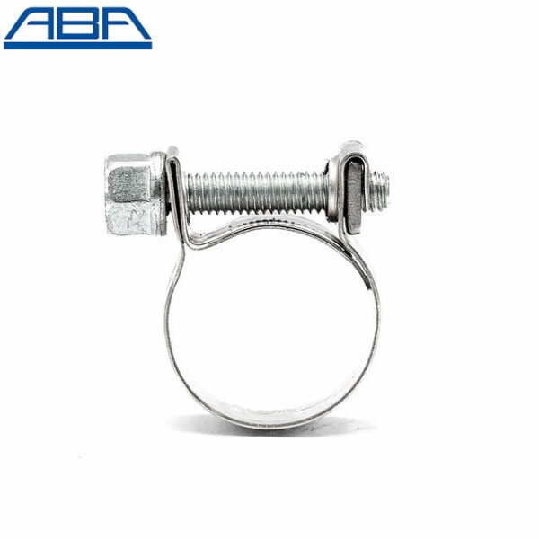glamright 3/8" Mini Screw Hose Clamp – 304 Stainless Steel Band and Screw - Image 2