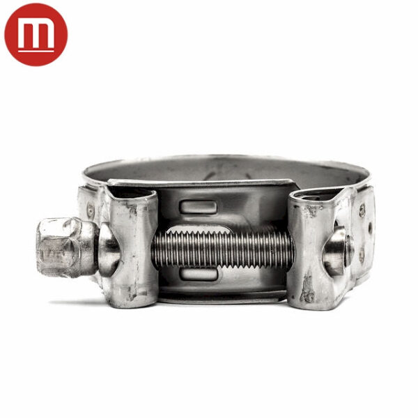 glamright Heavy Duty Supra Bolt Hose Clamp – 316 Stainless Steel Band and Bolt, Marine Grade - Image 4