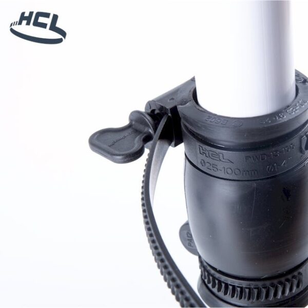 glamright 1/2" Polymer Worm Drive Hose Clamp – PA12 Black Hex Screw - Image 9