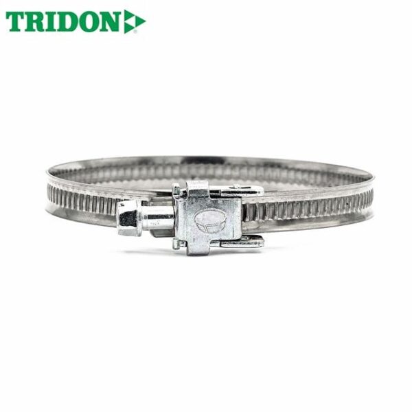 glamright 3/8" Quick Release Worm Gear Hose Clamp – Flat Head, 304 Stainless Steel - Image 3