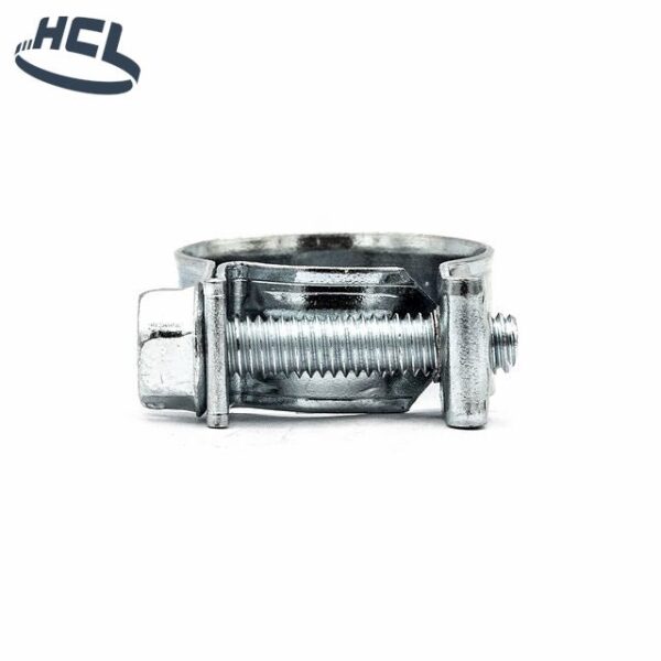 glamright 3/8" Mini Screw Hose Clamp – Galvanized Steel Band and Screw - Image 3